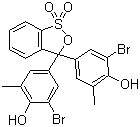 CAS 登录号：115-40-2, 溴甲酚紫, 二溴邻甲酚磺酞, 二溴邻甲酚磺酰酞