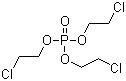CAS # 115-96-8, Tris(2-chloroethyl) phosphate, Phosphoric acid tris(2-chloroethyl)ester, TCEP