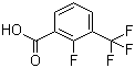 structure of CAS# 115029-22-6, 2-氟-3-三氟甲基苯甲酸