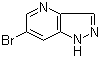 structure of CAS# 1150617-54-1, 6-溴-1H-吡唑并[4,3-b]吡啶