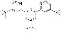 structure of CAS# 115091-29-7, 4,4',4''-三叔丁基-2,2':6',2''-三联吡啶