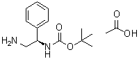CAS # 1151564-13-4, N-[(1R)-2-Amino-1-phenylethyl]carbamic acid 1,1-dimethylethyl ester acetate (1:1)