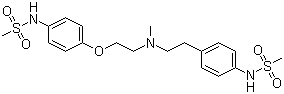 structure of CAS# 115256-11-6, 多非利特