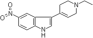 3-(1-Ethyl-1,2,3,6-tetrahydropyridin-4-yl)-5-nitro-1H-indole molecular structure (CAS 1152720-77-8)