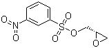 structure of CAS# 115314-17-5, (R)-(+)-间硝基苯磺酸缩水甘油酯