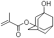 structure of CAS# 115372-36-6, 3-羟基-1-金刚烷基甲基丙烯酸酯