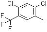 structure of CAS# 115571-61-4, 2,4-Dichloro-5-methylbenzotrifluoride
