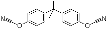 structure of CAS# 1156-51-0, 2,2-双(4-氰氧苯基)丙烷