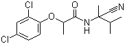 structure of CAS# 115852-48-7, 氰菌胺