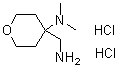 CAS # 1158792-81-4, 4-(Dimethylamino)tetrahydro-2H-pyran-4-methanamine hydrochloride (1:2)