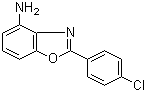 structure of CAS# 1159527-26-0, 2-(4-氯苯基)-4-氨基苯并恶唑