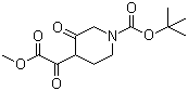 CAS 登录号：1159983-63-7, 4-甲氧草酰基-3-氧代哌啶-1-羧酸叔丁酯