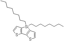structure of CAS# 1160106-12-6, 3,3'-二辛基硅基-2,2'-联噻吩