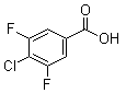 structure of CAS# 1160573-19-2, 4-氯-3,5-二氟苯甲酸