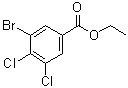structure of CAS# 1160574-85-5, 3-溴-4,5-二氯苯甲酸乙酯