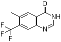 structure of CAS# 1160994-09-1, 6-甲基-7-(三氟甲基)-4(3H)-喹唑啉酮