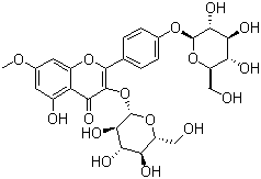 Complanatuside molecular structure (CAS 116183-66-5)