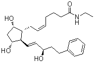 CAS # 1163135-92-9, (15R)-Bimatoprost, (5Z)-7-[(1R,2R,3R,5S)-3,5-Dihydroxy-2-[(1E,3R)-3-hydroxy-5-phenyl-1-penten-1-yl]cyclopentyl]-N-ethyl-5-heptenamide