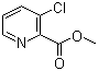 CAS 登录号：116383-98-3, 3-氯-2-吡啶羧酸甲酯