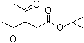 structure of CAS# 116423-03-1, 3-乙酰基-4-氧代戊酸叔丁酯