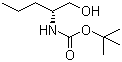 structure of CAS# 116611-57-5, [(R)-1-(羟基甲基)丁基]氨基甲酸叔丁酯