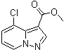 structure of CAS# 1167056-15-6, 4-氯吡唑并[1,5-a]吡啶-3-羧酸甲酯