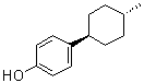CAS 登录号：116794-13-9, 4-(反式-4-甲基环己基)苯酚