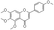 structure of CAS# 1168-42-9, Tetra-O-methylscutellarein