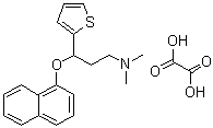 CAS # 116817-12-0, N,N-Dimethyl-3-(1-naphthalenyloxy)-3-(2-thienyl)propanamine oxalate