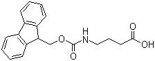 structure of CAS# 116821-47-7, 4-(芴甲氧羰基氨基)丁酸