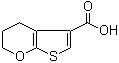 CAS 登录号：1169491-57-9, 3,4-二氢-2H-噻吩并[2,3-b]吡喃-5-羧酸