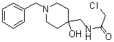 structure of CAS# 1169699-63-1, 2-氯-N-[[4-羟基-1-苄基-4-哌啶基]甲基]乙酰胺