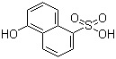 structure of CAS# 117-59-9, 1-萘酚-5-磺酸