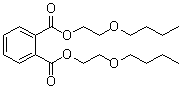 1,2-苯二羧酸 1,2-双(2-丁氧基乙基)酯分子结构 (CAS 117-83-9)