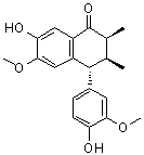 structure of CAS# 117047-76-4, 五脂素 A1