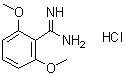 CAS # 1171047-31-6, 2,6-Dimethoxybenzenecarboximidamide hydrochloride (1:1)