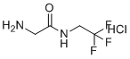 structure of CAS# 1171331-39-7, 2-氨基-N-(2,2,2-三氟乙基)乙酰胺盐酸盐