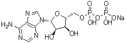 structure of CAS# 1172-42-5, 二磷酸腺苷钠盐
