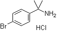 structure of CAS# 1173047-86-3, 2-(4-溴苯基)丙-2-胺盐酸盐