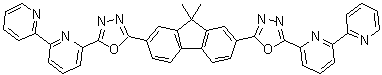 structure of CAS# 1174006-45-1, 2,7-Bis[2-(2,2'-bipyridin-6-yl)-1,3,4-oxadiazol-5-yl]-9,9-dimethylfluorene
