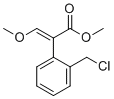 structure of CAS# 117428-51-0, 甲基(E)-3-甲氧基-2-(2-氯甲基苯基)-2-丙烯酸酯