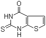 CAS # 117516-97-9, 2-Thioxo-2,3-dihydrothieno[2,3-d]pyrimidin-4(1H)-on, 2,3-Dihydro-2-thioxothieno[2,3-d]pyrimidin-4(1H)-one