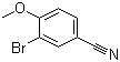 structure of CAS# 117572-79-9, 3-溴-4-甲氧基苯甲腈