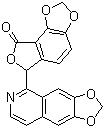 CAS # 117772-89-1, Decumbenine C, 6-(1,3-Dioxolo[4,5-g]isoquinolin-5-yl)furo[3,4-e]-1,3-benzodioxol-8(6H)-one