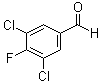 structure of CAS# 117820-80-1, 3,5-二氯-4-氟苯甲醛