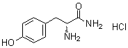 structure of CAS# 117888-79-6, D-酪氨酰胺盐酸盐