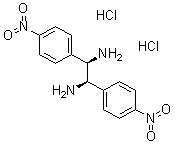 structure of CAS# 117903-79-4, (R,R)-1,2-双(4-硝基苯基)-1,2-乙二胺二盐酸盐