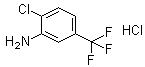 2-Chloro-5-(trifluoromethyl)benzenamine hydrochloride (1:1) molecular structure (CAS 1179444-82-6)