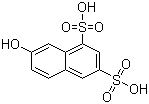 structure of CAS# 118-32-1, 2-萘酚-6,8-二磺酸