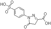 structure of CAS# 118-47-8, 1-(4'-Sulfophenyl)-3-carboxy-5-pyrazolone